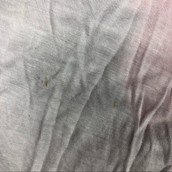 Mauve Love Graphic Beaded Neckline Sleeveless Blouse size M - Picture 8 of 12